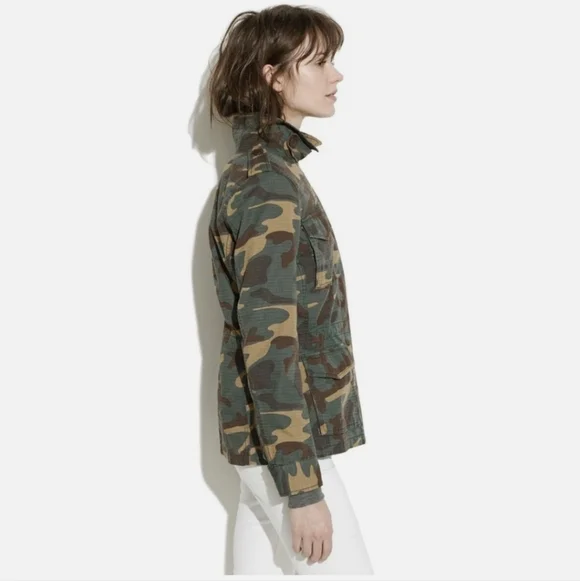 Madewell Camouflage Outbound Utility Jacket - Picture 2 of 10